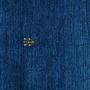 Gabbeh Teppich Wolle Blau 5