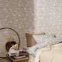 Apfel Spiegel Rattan Beige 2