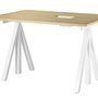 Höhenverstellbarer Schreibtisch Beige 0