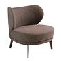 Armchair Fabric Brown 0