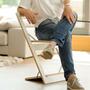 Fläpps Folding Chair Wood White 8
