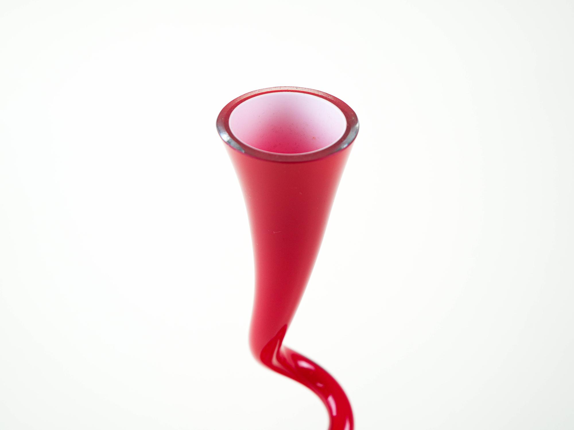 Swing Vase Ceramic Red 5