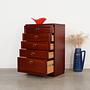 Mahogany Chest of Drawers 1980s 3