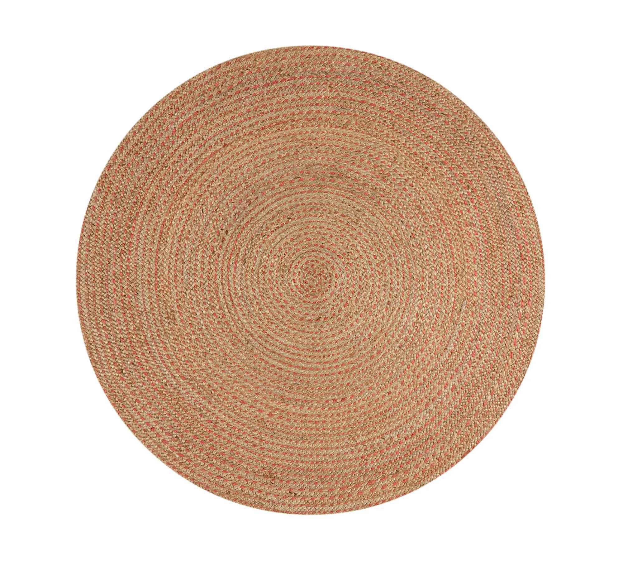 Capri Teppich Jute Natur Coral 133 x 133 cm 0