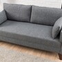 Sofa 2-Sitzer Grau 3