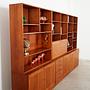 Satz Teakholz-Bücherregale 1970er Jahre Kai  6