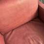 Single Sessel Leder Rot 4