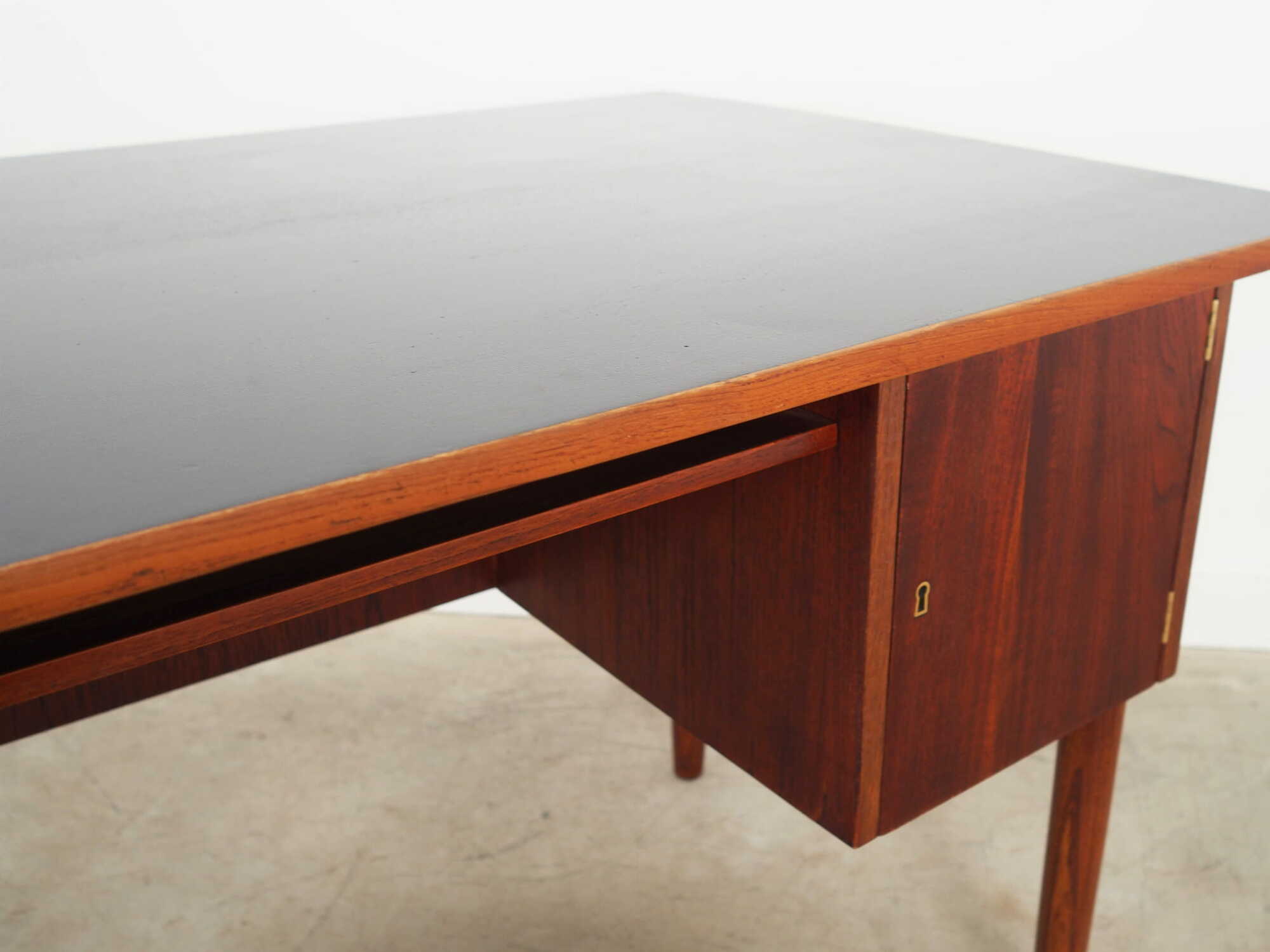 Tisch Holz Braun 1960er Jahre   8