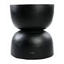 The Karbun Stool Black Natural ø50cm 4