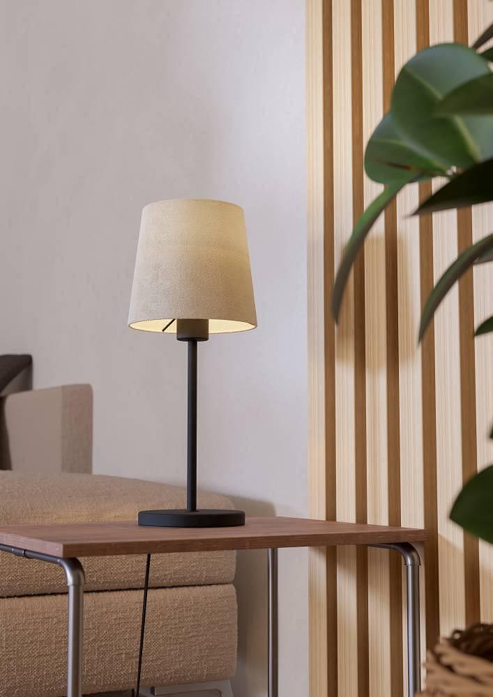 Febre's Table Lamp Blended Fabric Steel 1-light 1