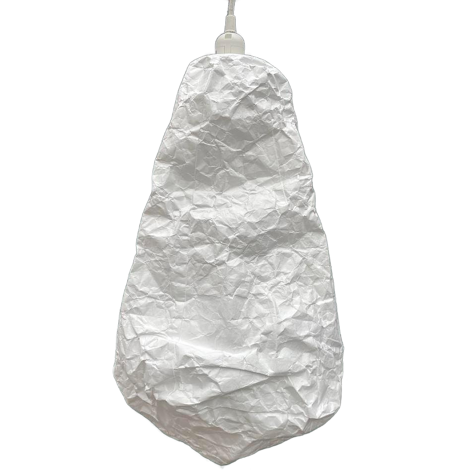 Hängelampe Papier Weiß 0