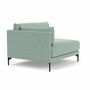 Vincent 1-Sitzer Modul Links Fabio Grey Green 2