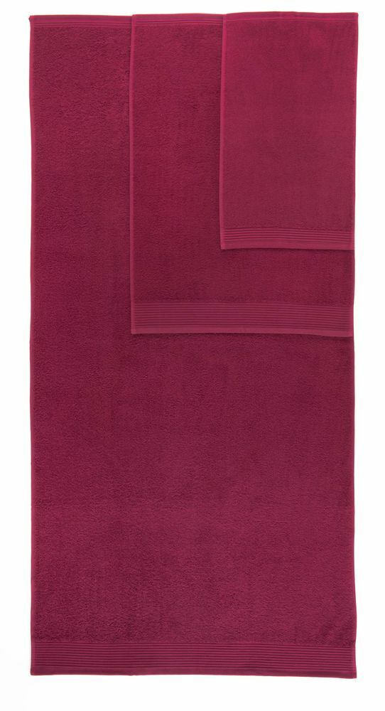 8-tlg. Frottier Handtuch-Set Bordeaux Öko-Tex Standard 100 2