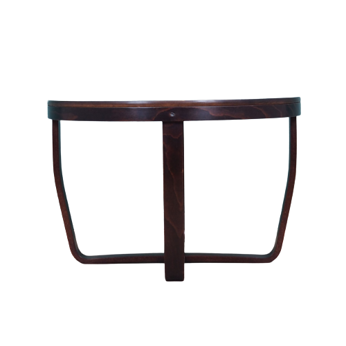 Vintage Beistelltisch Holz Braun 1960er Jahre 0