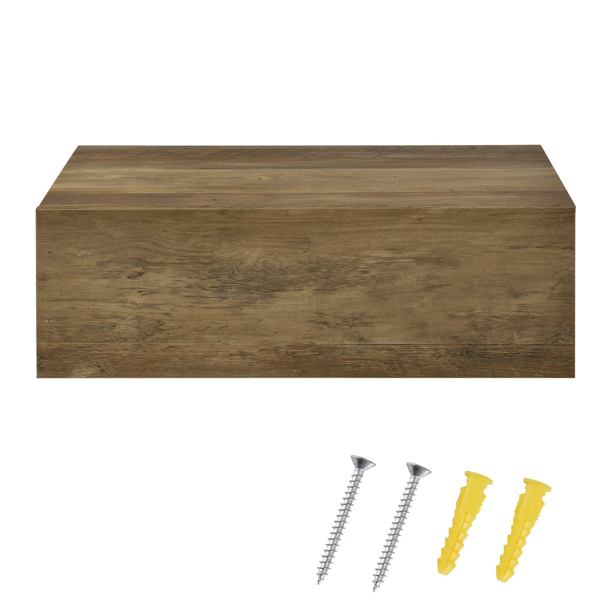 Oslo Wandregal Nachttisch Holz Natural  5