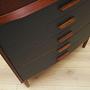 Chest of drawers Teak wood 1970s 8