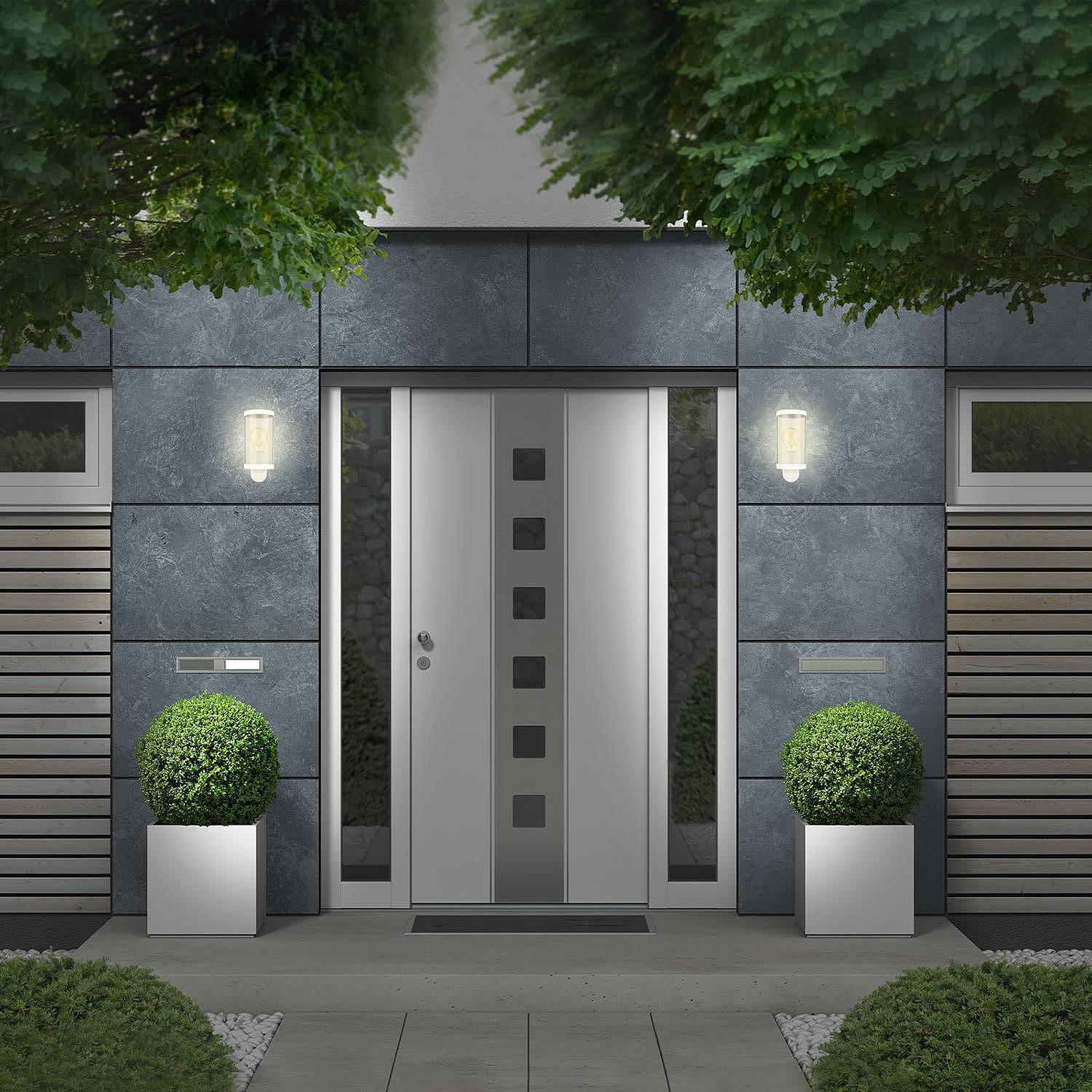 Cairo outdoor wall light Acrylic glass Aluminum 1-light 3