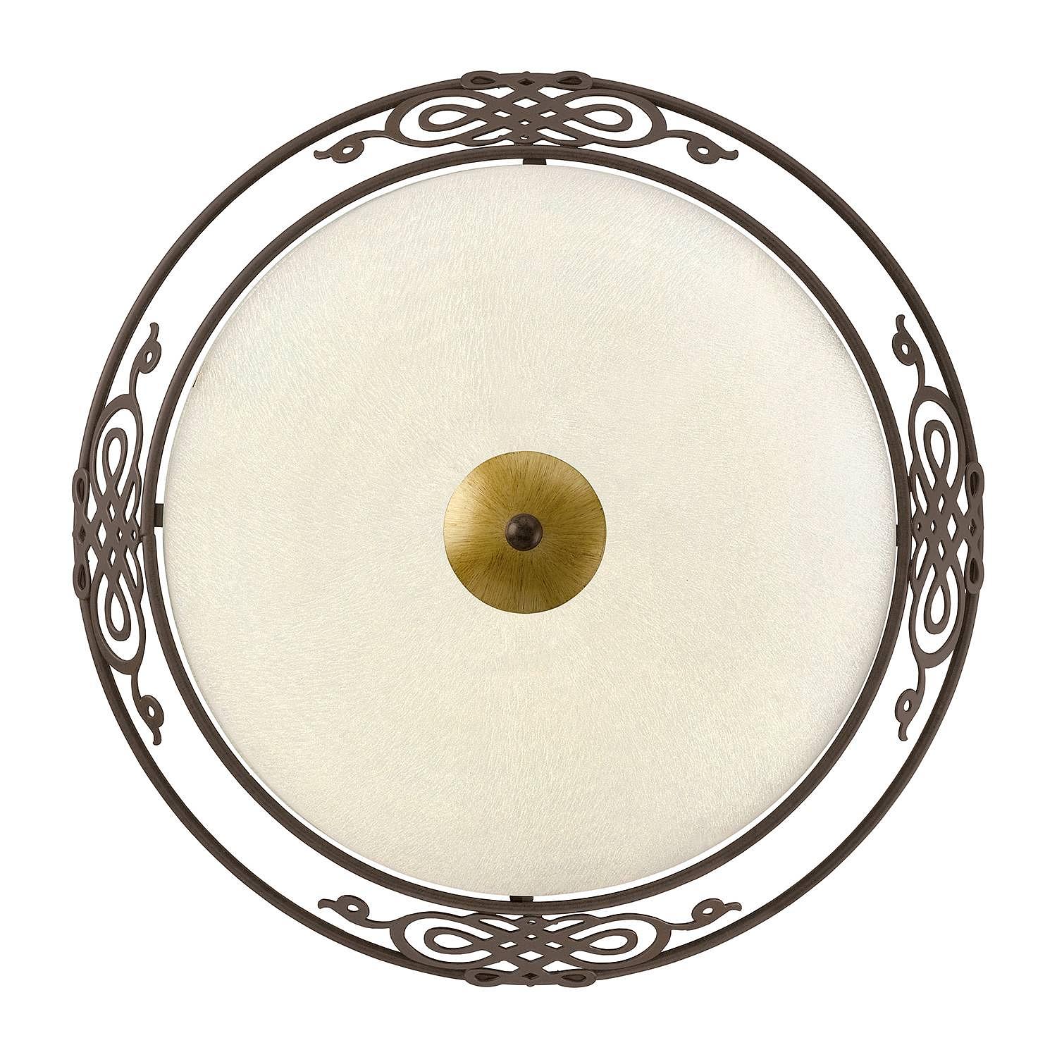 Deckenleuchte Mestre Glas / Stahl 2-flammig 0