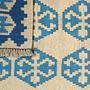 Kilim Gashgai Teppich Blau 4