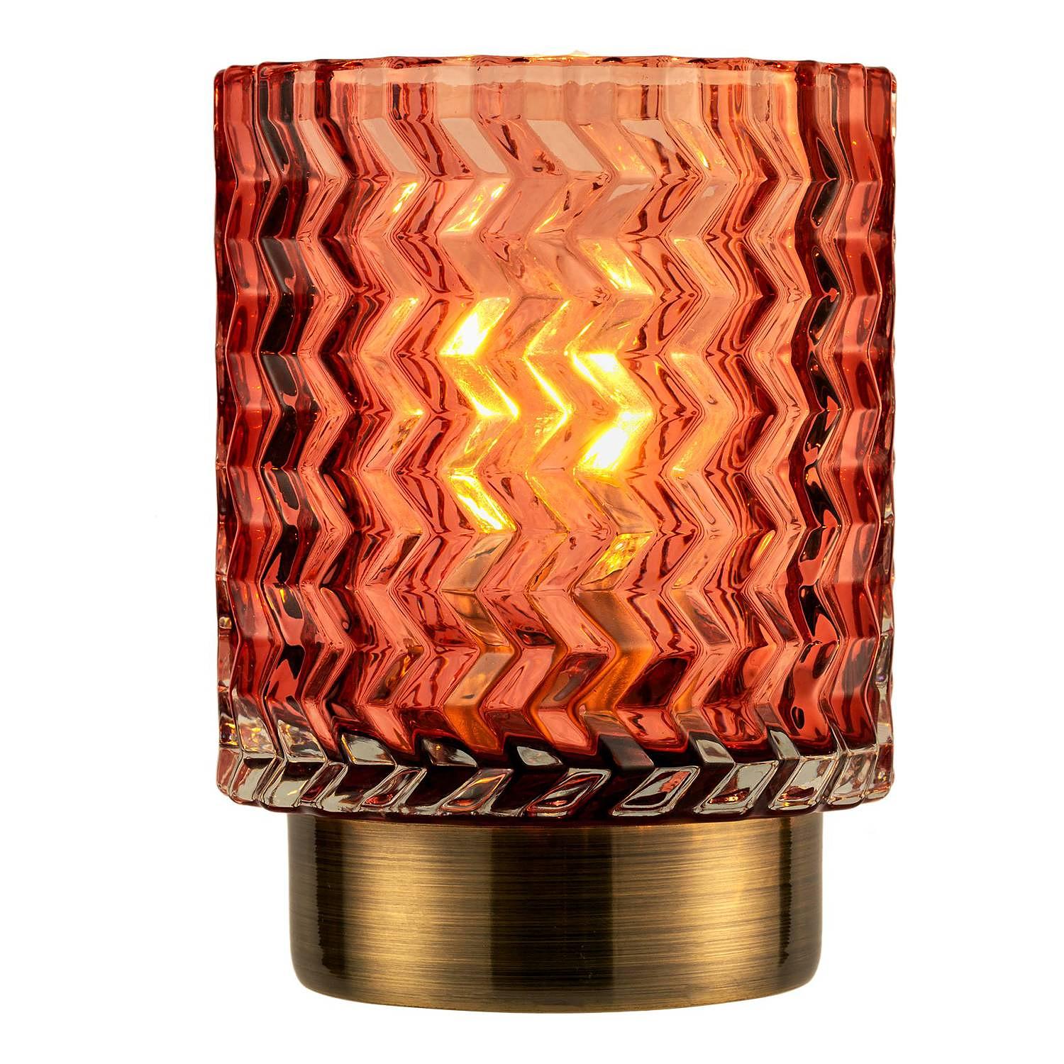 Tischleuchte Sweet Glamour Klarglas 1