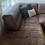 Alessiio Corner Sofa Leather Brown 1
