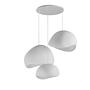 3-Flammig Wabi Sabi Mossgreys Pendelleuchte Weiß 6