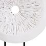 Fidel Kleine Distressed White Mangoholz Skulptur
 2