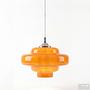 Pendant light 1-bulb Belux frosted glass iron 4