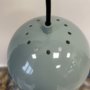 Ball 18 Pendelleuchte Glas Blau 2
