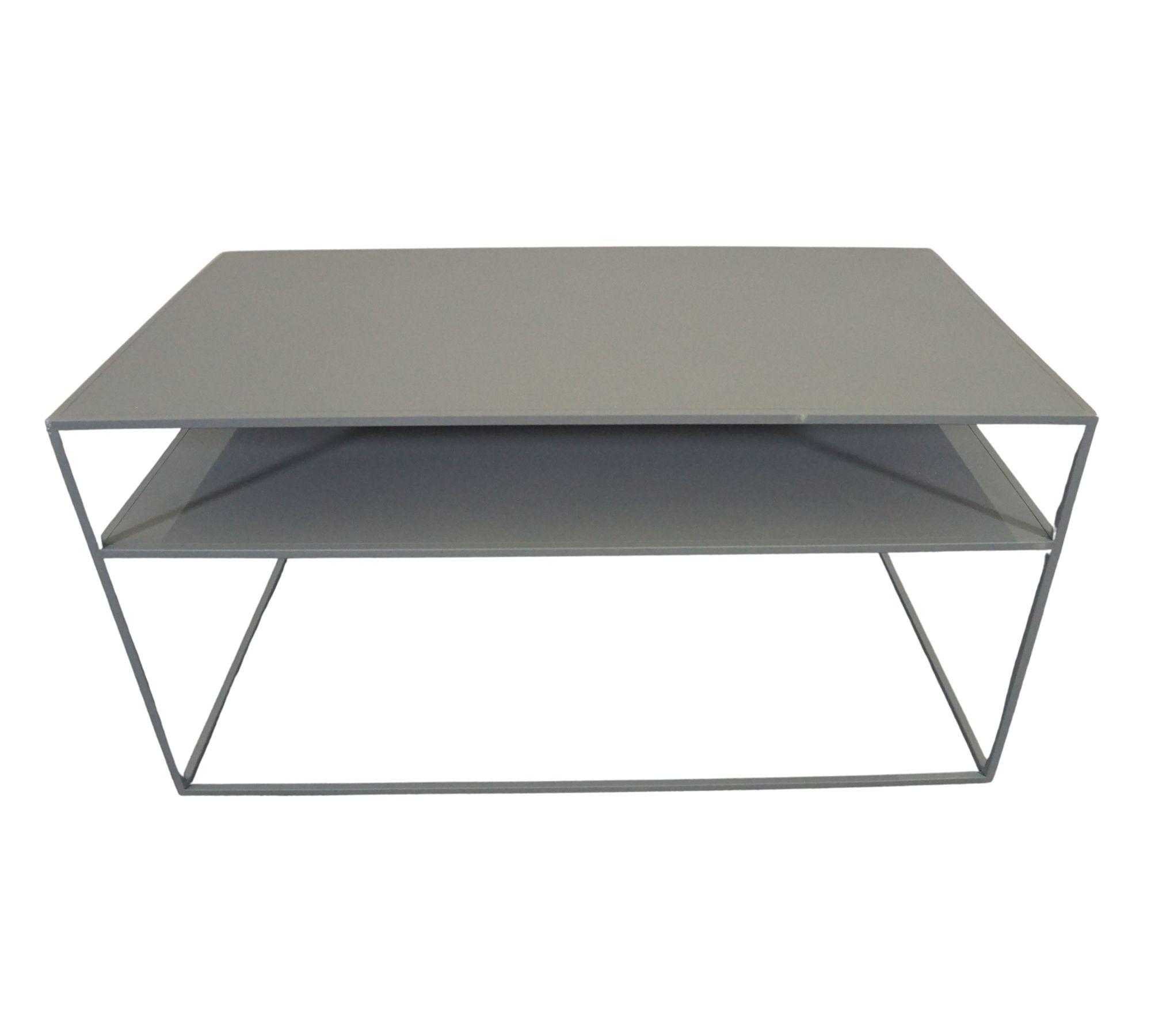 Fera Wohnzimmertisch Stahl Steel Grey 66010 2