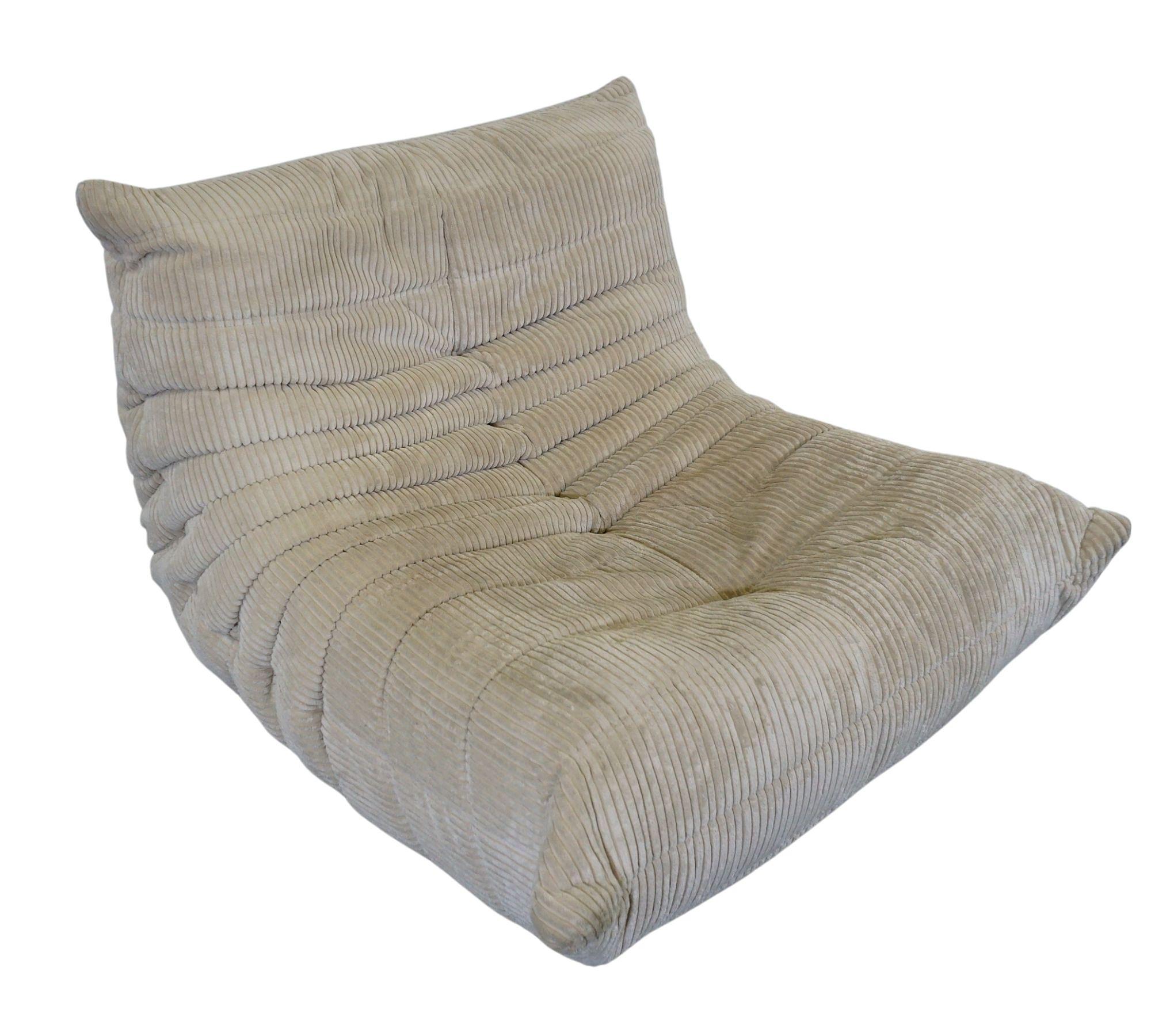 Togo Sessel Cord Beige 6