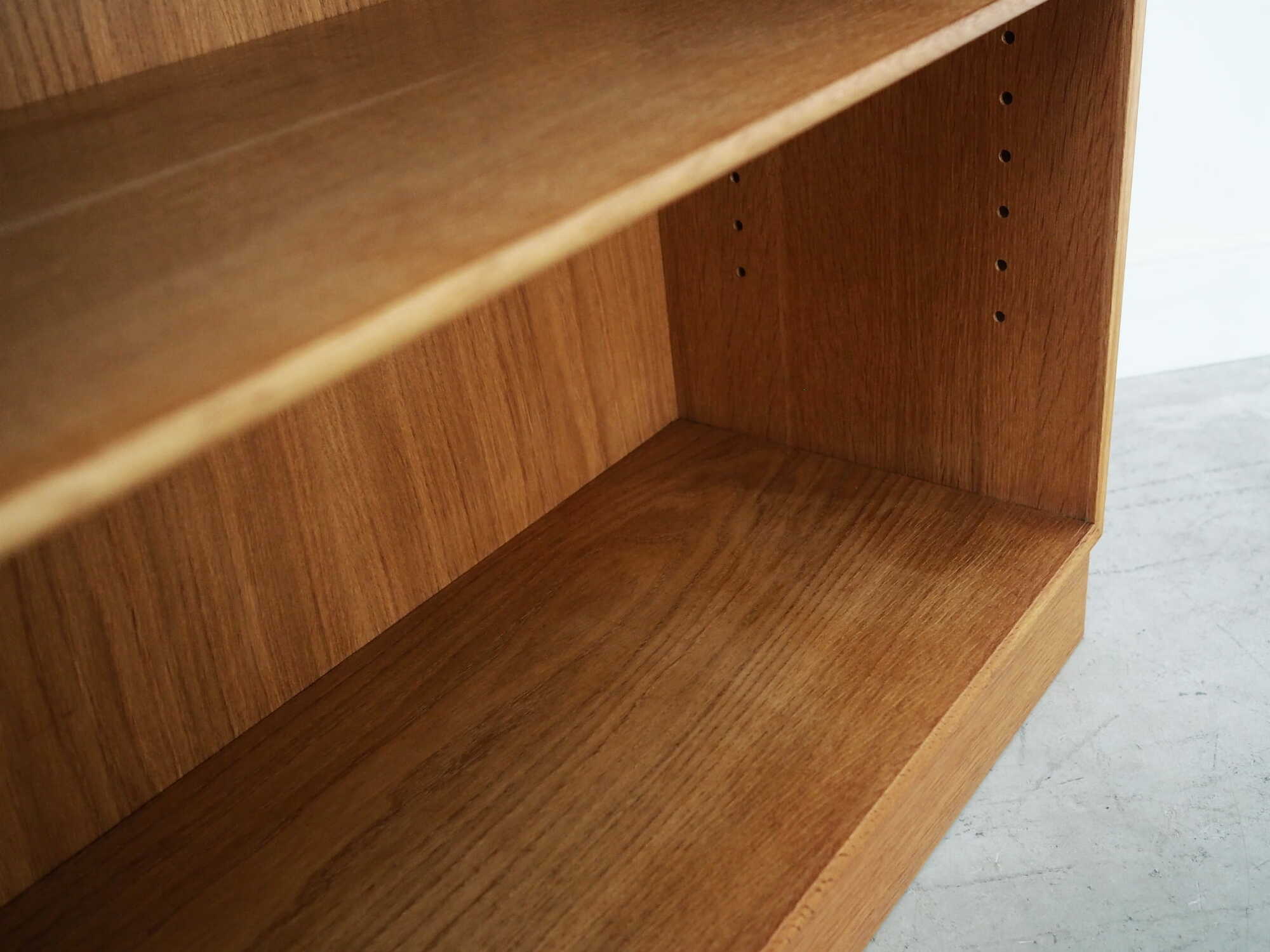 Vintage Bücherregal Holz Braun 1960er Jahre 8