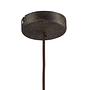 Pendant lamp Xirena Iron 1-light 4