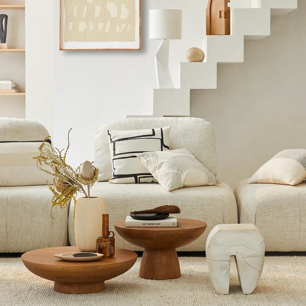 Arte Cushion Cream White 1