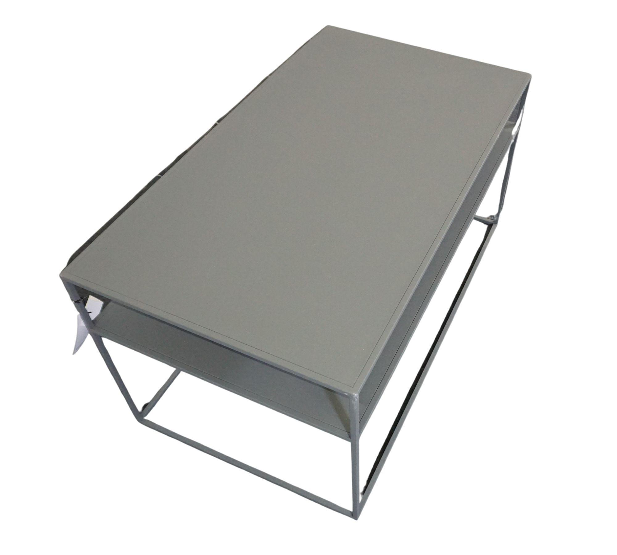 Fera Wohnzimmertisch Stahl Steel Grey 66010 3
