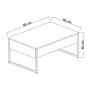 Luxury Coffee Table White 5