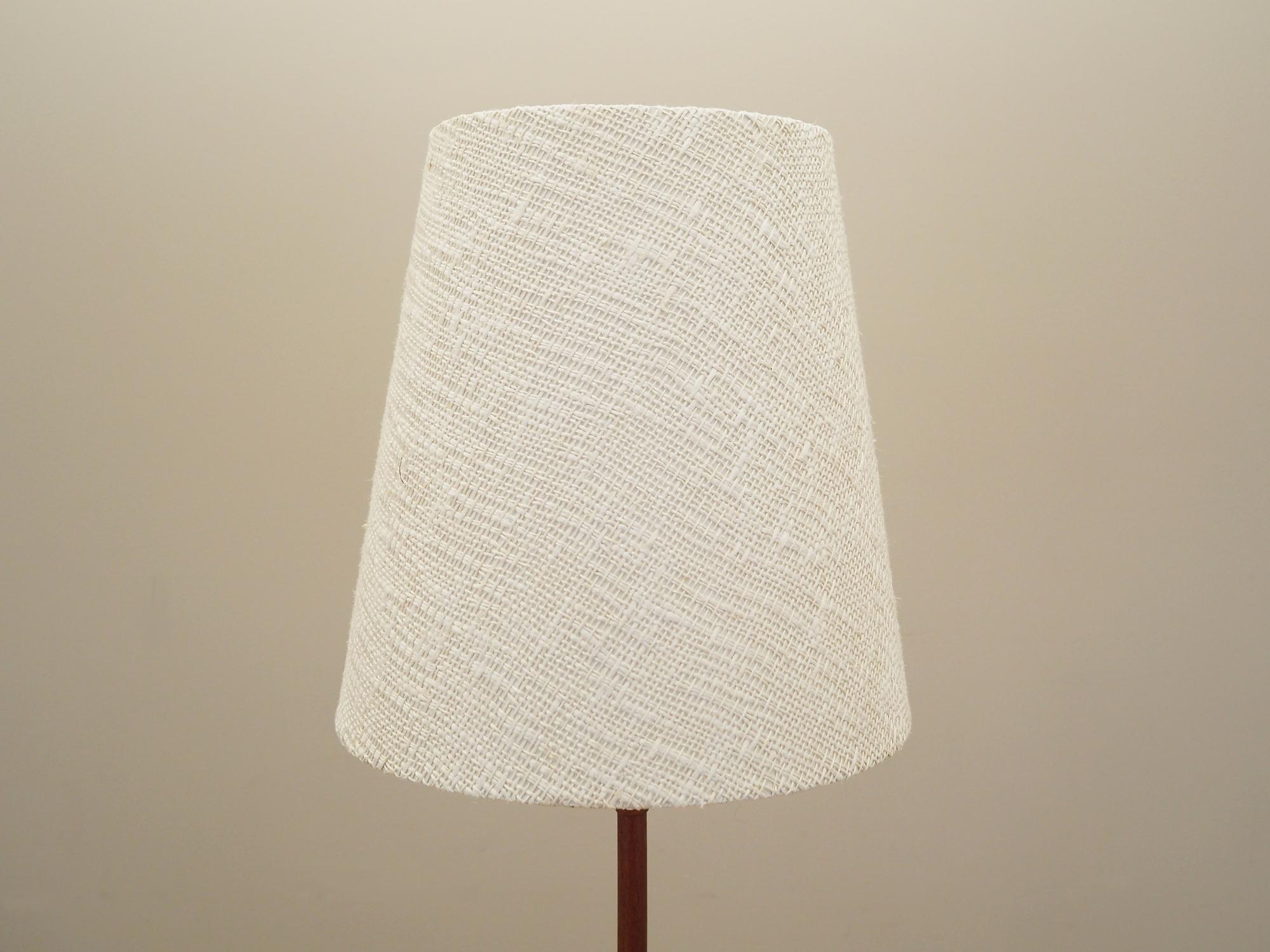 Stehlampe Holz 1970er Jahre 2