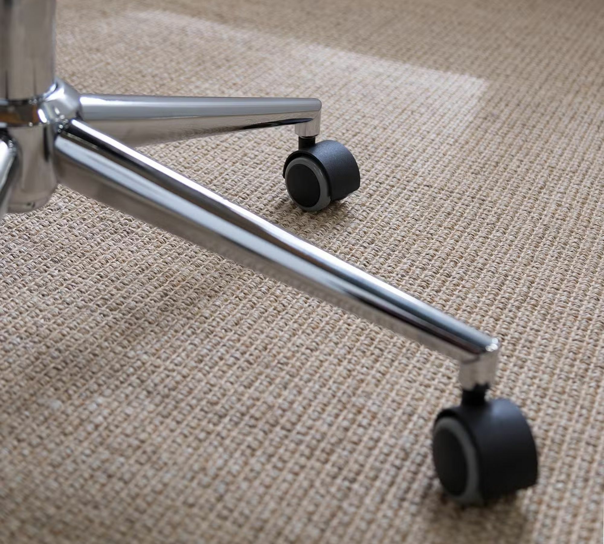 Ramon Bürostuhl Rattan Buche Massiv Beige 5