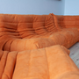 Togo Lounge Set 5-pc. Textile Pastel Orange 7