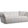 Boxer 3-Sitzer Sofa Weiß 0