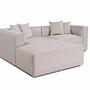 Mora Ecksofa Rechts Beige 3