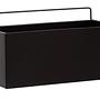 Ascher Wand-Pflanzkasten Schwarz 1
