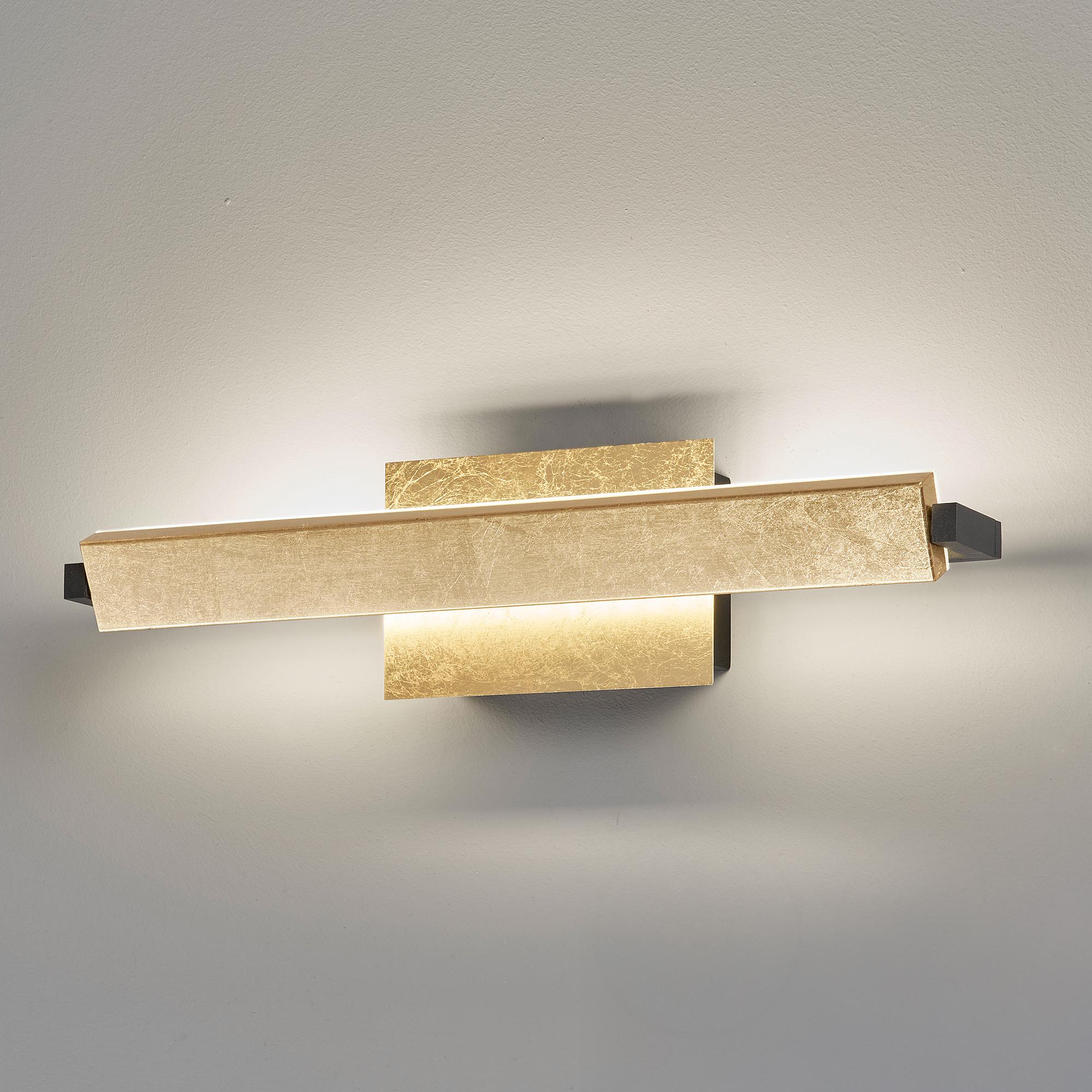 Pare LED-Wandleuchte Eisen Acrylglas 1-flammig 0