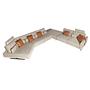 Modular Sofa Chaise Longue Left Sand 6