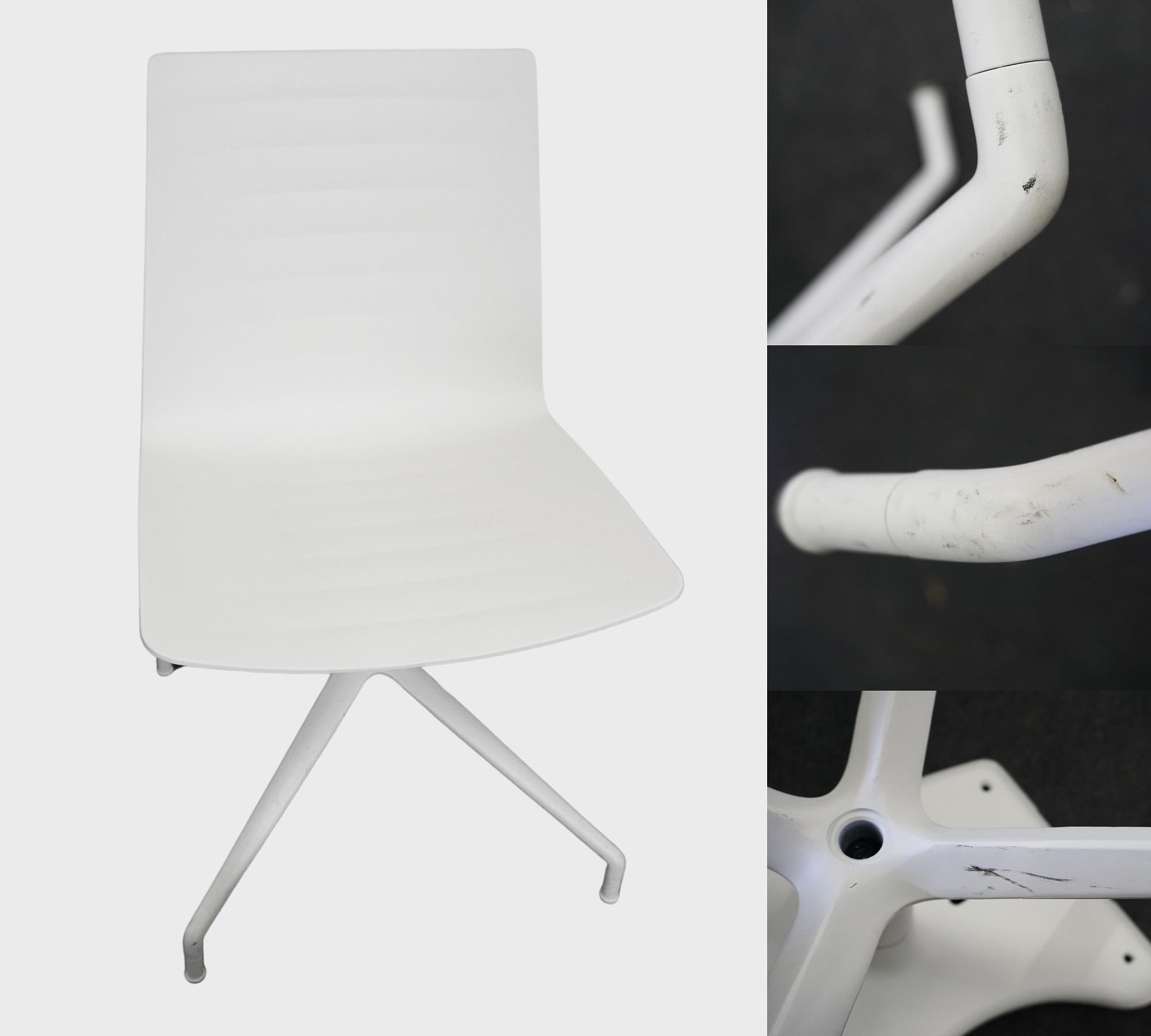 Flex SI1639 Office Chair Swivel Chair Aluminum White 3