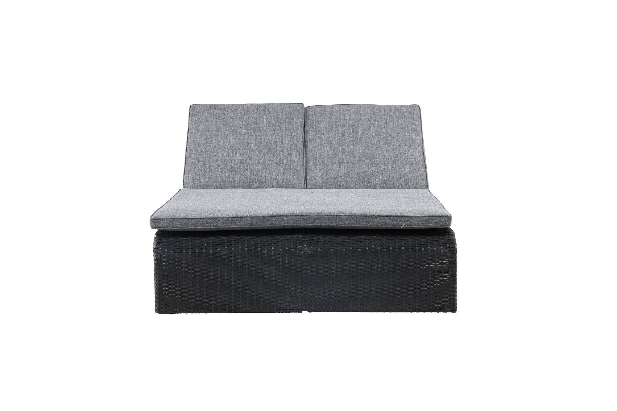 London Sonnenbank Spunpolyester Schwarz Dunkelgrau 3