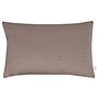 French Velvet Ultra Kissenbezug Webstoff Rosa 50 x 30 cm 0