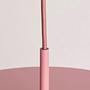 Kolorit Pendelleuchte Rosa Ø34cm 2