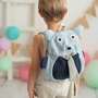 Bieber Rucksack Baumwolle Blau 1