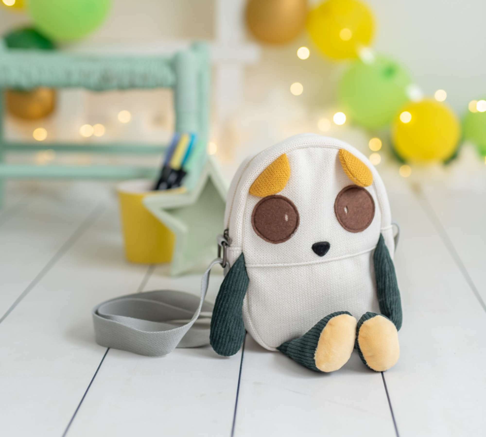 Cuki Backpack Cotton Multicolored 0